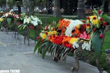 Holiday of Flowers celebrated in parks in Baku - PHOTO SESSION